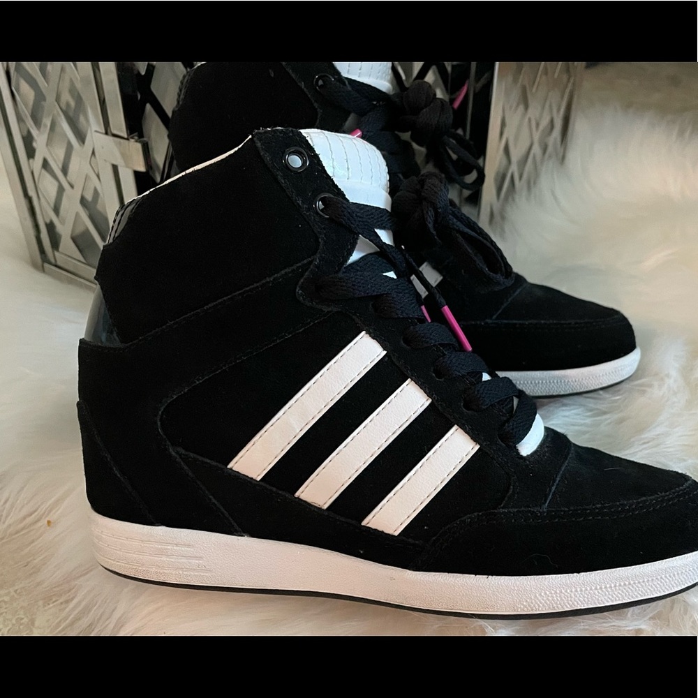Adidas NEO Super Wedge Women's Sports Sneakers Size 6